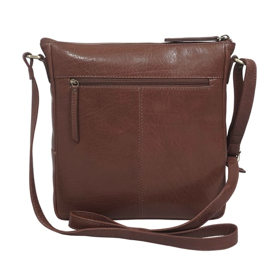 'AGATHA' Real Leather Crossbody Bag - Image 3