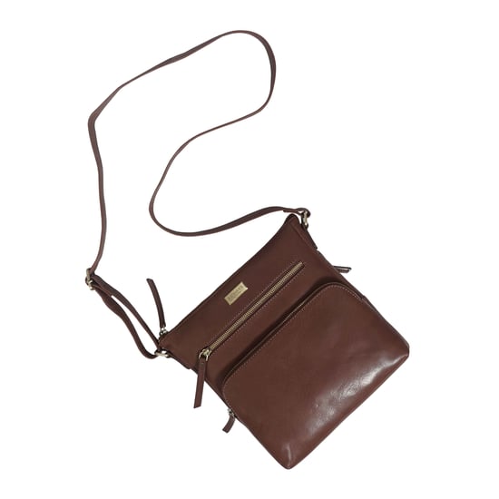 'AGATHA' Real Leather Crossbody Bag - Image 4