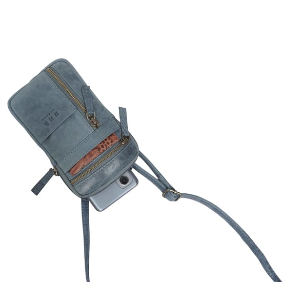 'BROOKE' Real Leather Mobile Phone Crossbody Bag - Image 5