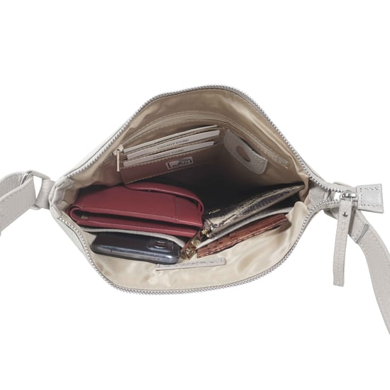 'CORI' Pebble Grain Soft Real Leather Crossbody Bag - Image 5
