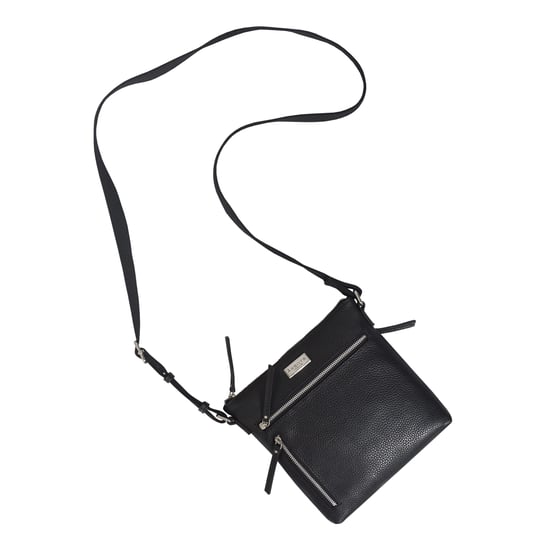 RUE' Soft Pebble Grain Leather Crossbody Bag - Image 5