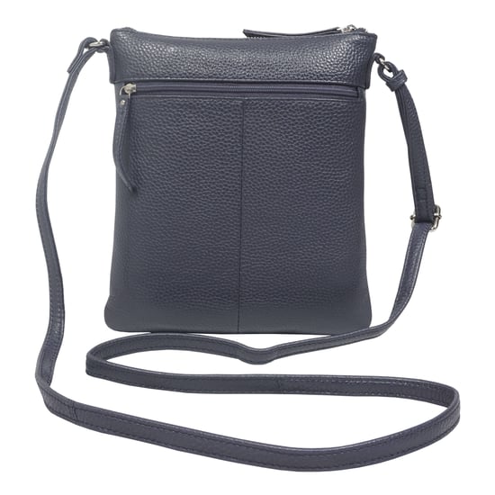ROSY' Pebble Grain Soft Real Leather Crossbody Bag - Image 4
