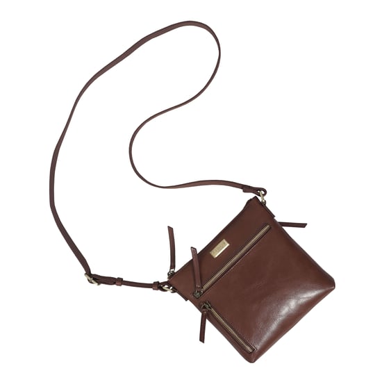 RUE' Polished VT Real Leather Crossbody Bag - Image 5
