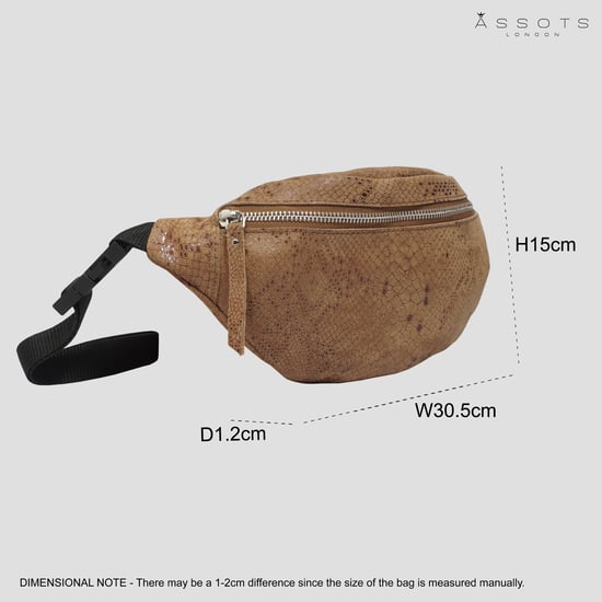 NOAH' Real Leather Bum Belt Bag - Image 6