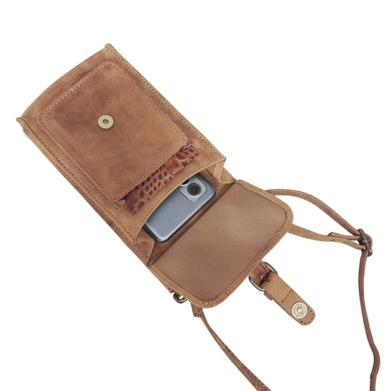 'MYLA' Real Leather Mobile Phone Crossbody Bag - Image 5