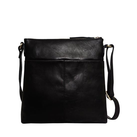 'HOXTON' Vintage Real Leather Crossbody Sling Bag - Image 3