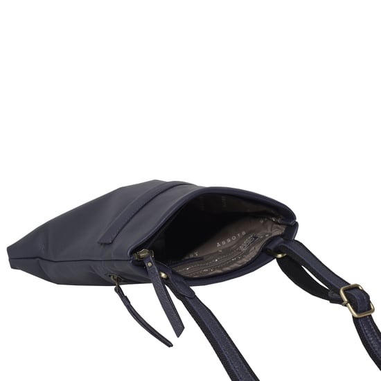 'FLORENCE' Pebble Grain Leather Crossbody Sling Bag - Image 5