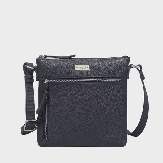RUE' Soft Pebble Grain Leather Crossbody Bag - Image 1
