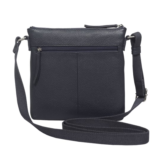 RUE' Soft Pebble Grain Leather Crossbody Bag - Image 3