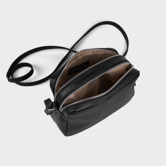 'AVON' Soft Nappa Full Grain Real Leather Crossbody Bag - Image 5