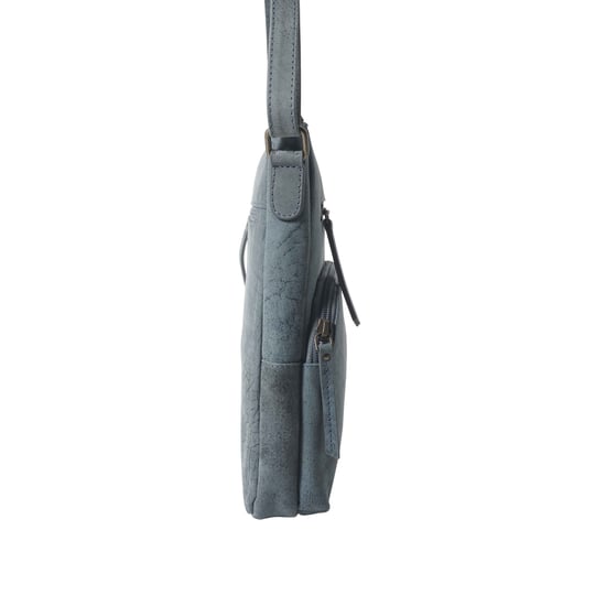 'AGATHA' Real Leather Crossbody Bag - Image 5