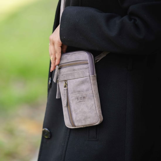 'BROOKE' Real Leather Mobile Phone Crossbody Bag - Image 2