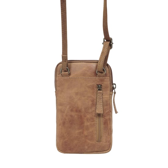 'BROOKE' Real Leather Mobile Phone Crossbody Bag - Image 3
