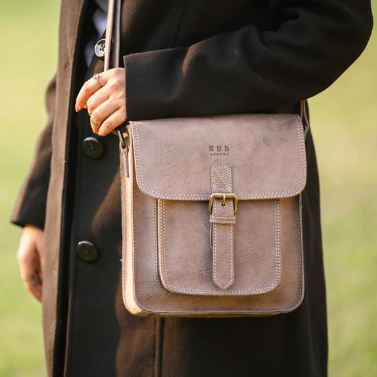 'CAROLYN' Real Leather iPad Tablet Crossbody Bag - Image 2