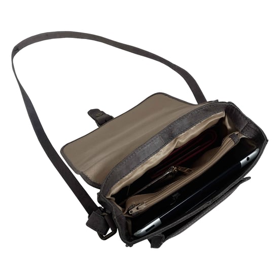 'CAROLYN' Real Leather iPad Tablet Crossbody Bag - Image 5
