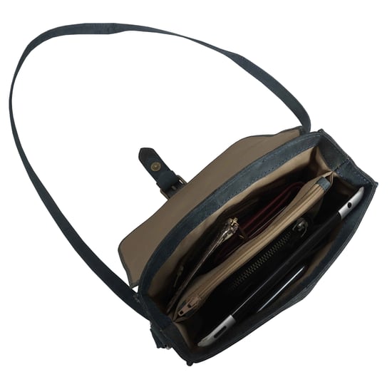 'CAROLYN' Real Leather iPad Tablet Crossbody Bag - Image 5