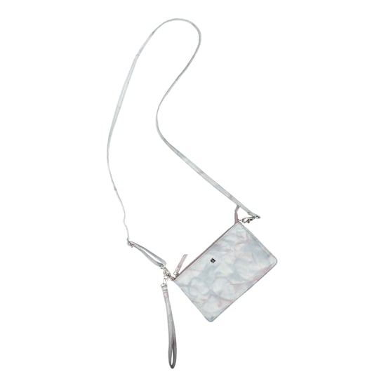 'TODD' Tie Dye Real Leather Crossbody Wristlet Bag - Image 4