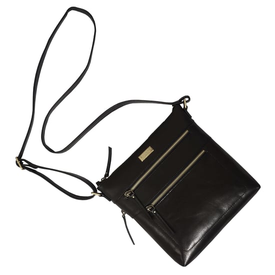 'CORI' Polished Vegetable Tanned Real Leather Crossbody Bag - Image 4