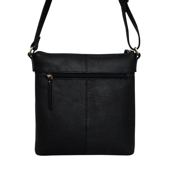 'EDITH' Pebble Grain Leather Crossbody bag - Image 4