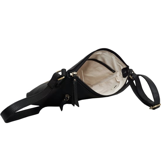 'EDITH' Pebble Grain Leather Crossbody bag - Image 5