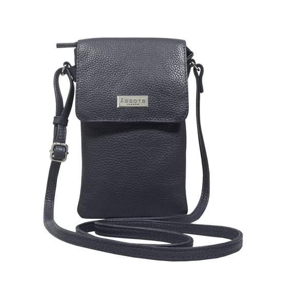 'MARIA' Full Grain Real Leather Crossbody Phone Bag - Image 4