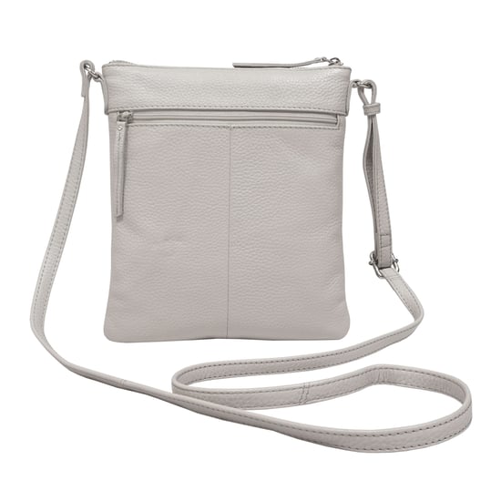 ROSY' Pebble Grain Soft Real Leather Crossbody Bag - Image 4