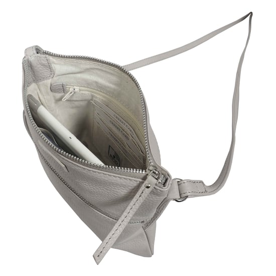 ROSY' Pebble Grain Soft Real Leather Crossbody Bag - Image 5