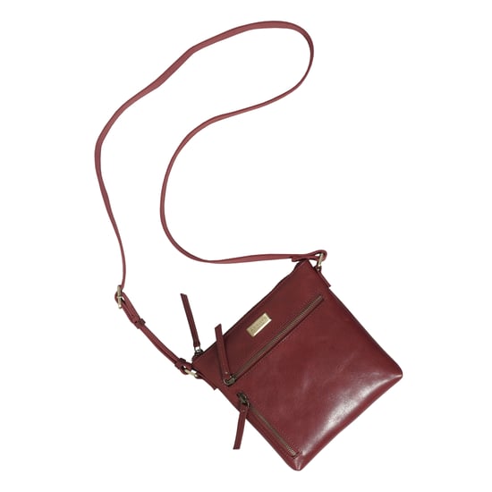 RUE' Polished VT Real Leather Crossbody Bag - Image 4