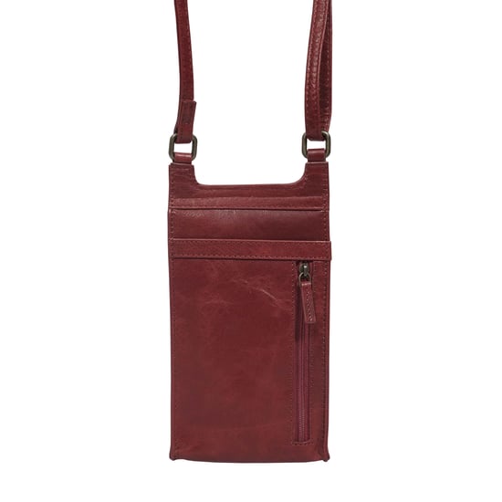'MYLA' Real Leather Mobile Phone Crossbody Bag - Image 2