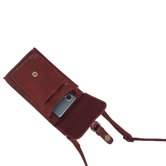 'MYLA' Real Leather Mobile Phone Crossbody Bag - Image 5
