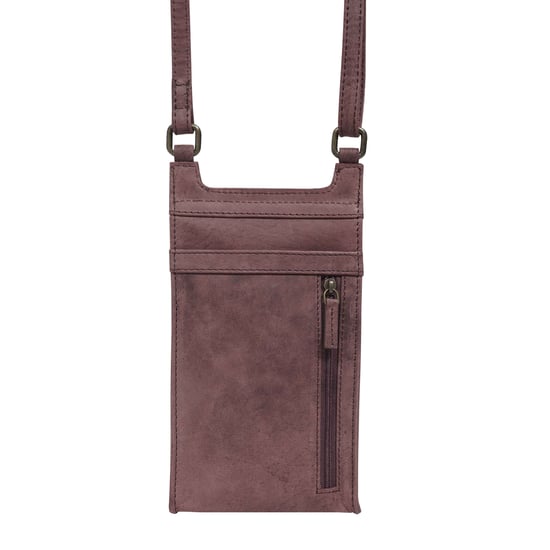 'MYLA' Real Leather Mobile Phone Crossbody Bag - Image 3