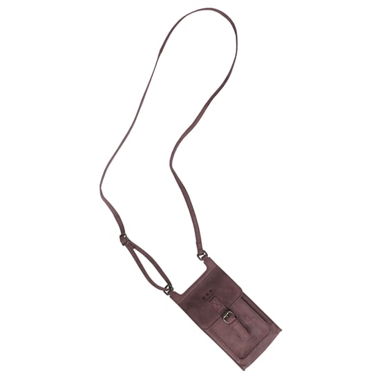 'MYLA' Real Leather Mobile Phone Crossbody Bag - Image 4