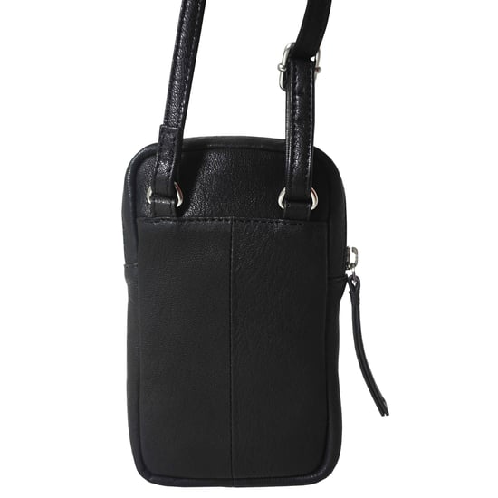 'LEO' Real Leather Crossbody Mobile Phone Bag - Image 2