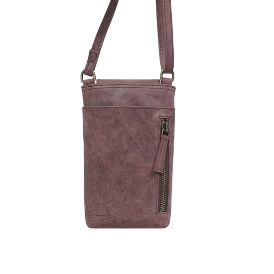 'THEA' Real Leather Mobile Phone Crossbody Bag - Image 4