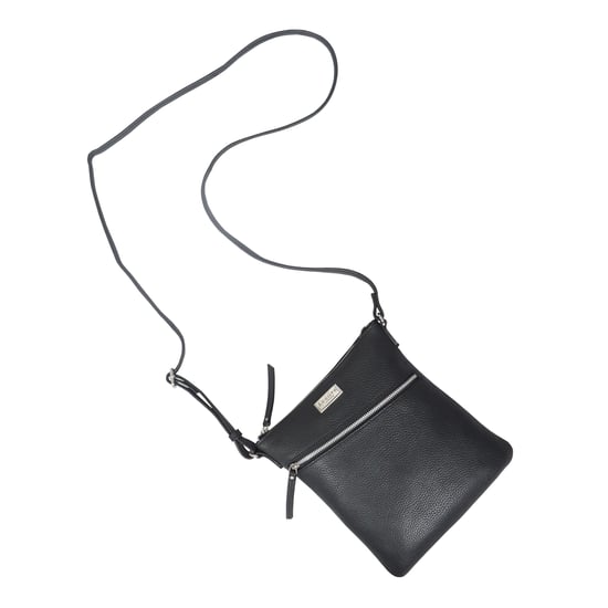 'ROSY' Pebble Grain Soft Real Leather Crossbody Bag - Image 4