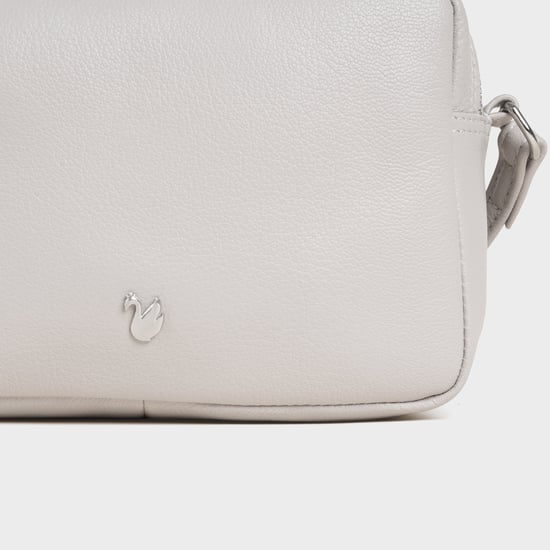 'AVON' Soft Nappa Full Grain Real Leather Crossbody Bag - Image 3