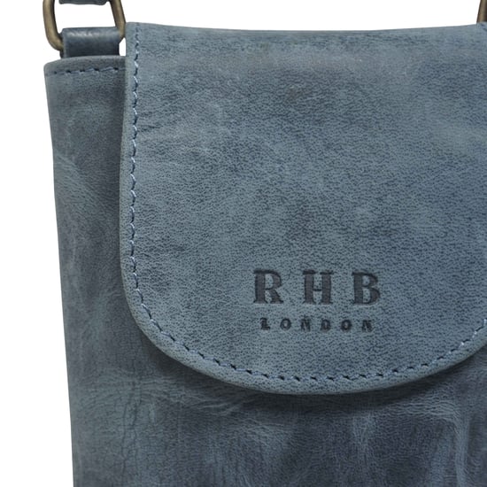 'THEA' Real Leather Mobile Phone Crossbody Bag - Image 3