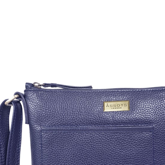 'EDITH' Pebble Grain Leather Crossbody bag - Image 2