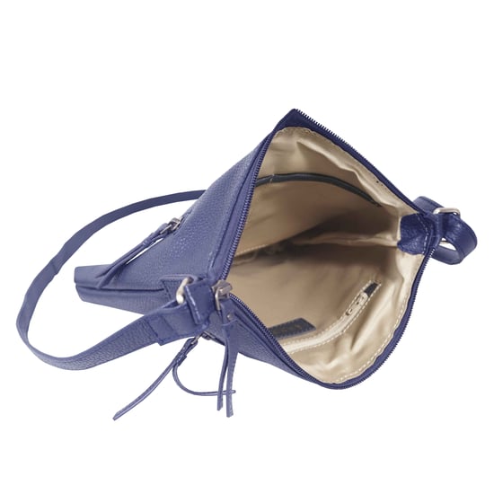 'EDITH' Pebble Grain Leather Crossbody bag - Image 4