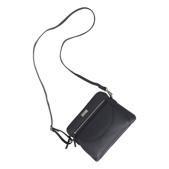 'JEAN' Soft Pebble Grain Real Leather Crossbody Bag - Image 4