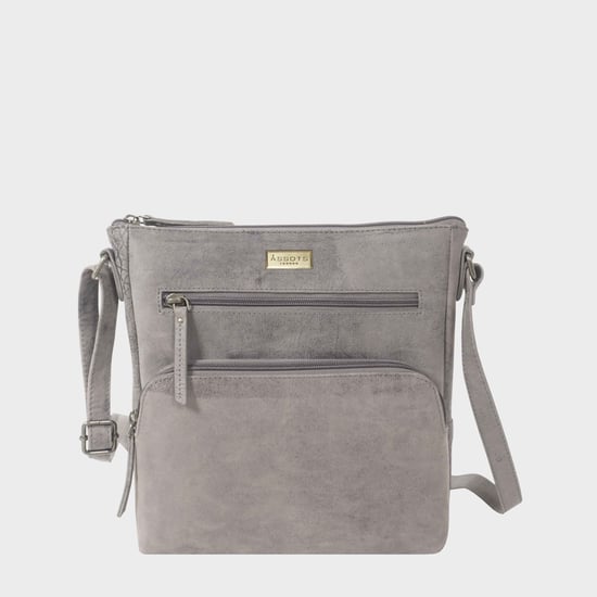 'AGATHA' Real Leather Crossbody Bag - Image 1