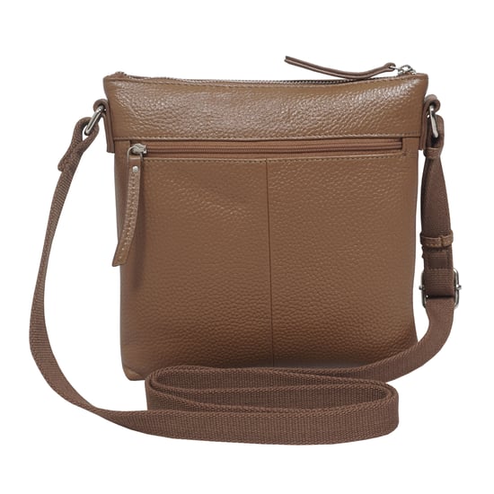 RUE' Soft Pebble Grain Leather Crossbody Bag - Image 3