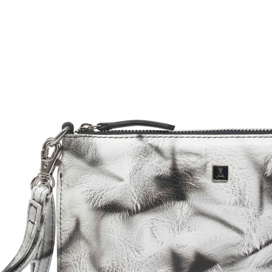 'TODD' Tie Dye Real Leather Crossbody Wristlet Bag - Image 2