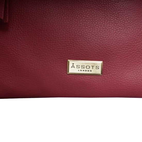'FLORENCE' Pebble Grain Leather Crossbody Sling Bag - Image 2