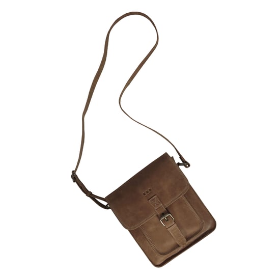 'CAROLYN' Real Leather iPad Tablet Crossbody Bag - Image 4