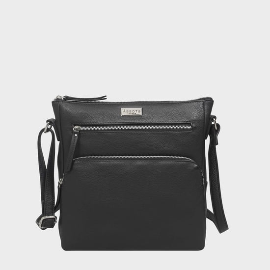 'AGATHA' Real Leather Crossbody Bag - Image 1