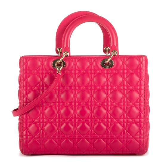 Large Lady Dior Zip GM Handtas - Image 4