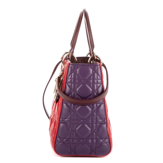 Medium Lady Dior Zip PM Handbag - Image 3