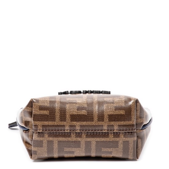 Fendi x Fila Collab Zippy Coin Pouch Handtas - Image 6
