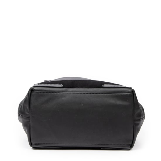 Small Navy Cabas Tote Shoulder Bag - Image 6